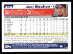 2004 Topps #465  Joey Eischen  Back Thumbnail