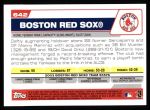 2004 Topps #642   Boston Red Sox Team Back Thumbnail