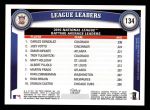 2011 Topps #134   -  Carlos Gonzalez / Joey Votto / Omar Infante NL Batting Leaders Back Thumbnail