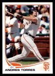 2013 Topps #393  Andres Torres  Front Thumbnail