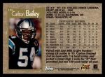 1996 Topps #196  Carlton Bailey  Back Thumbnail