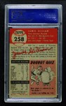 1953 Topps #258 Jim Gilliam Back Thumbnail