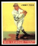 1933 Goudey Reprint #154  Jimmie Foxx  Front Thumbnail