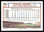 1992 Topps #461  Doug Jones  Back Thumbnail