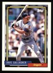 1992 Topps #552  Dave Gallagher  Front Thumbnail