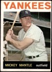 1964 Topps #50 Mickey Mantle Front Thumbnail