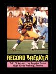 1985 Topps #2   -  Eric Dickerson Record Breaker Front Thumbnail