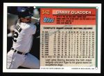 1994 Topps #342  Danny Gladden  Back Thumbnail