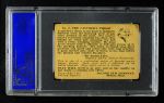 1933 DeLong Gum R333 #6  Mickey Cochrane  Back Thumbnail