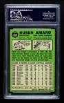 1967 Topps #358  Ruben Amaro  Back Thumbnail