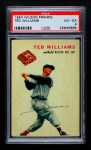 1954 Wilson Franks Ted Williams Front Thumbnail