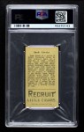 1912 T207 Jack Lively Back Thumbnail