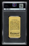 1912 T207 Ed Hallinan Back Thumbnail