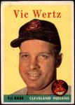 1958 Topps #170  Vic Wertz  Front Thumbnail