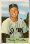 1954 Bowman #65 Mickey Mantle Front Thumbnail