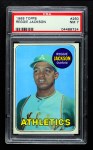 1969 Topps #260 Reggie Jackson Front Thumbnail