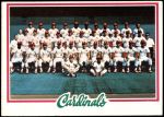 1978 Topps #479   Cardinals Team Checklist Front Thumbnail
