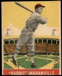 1933 DeLong Gum R333 #13 Rabbit Maranville Front Thumbnail