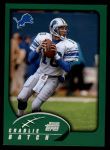 2002 Topps #16  Charlie Batch  Front Thumbnail