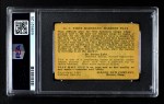 1933 DeLong Gum R333 #7 Lou Gehrig Back Thumbnail