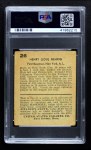 1932 U.S. Caramel #26 Lou Gehrig Back Thumbnail