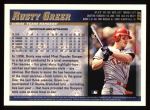 1998 Topps #220  Rusty Greer  Back Thumbnail