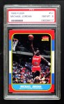 1986 Fleer #57 Michael Jordan Front Thumbnail