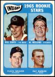 1965 Topps #546   -  Bill Davis / Floyd Weaver / Ray Barker / Mike Hedlund Indians Rookies Front Thumbnail
