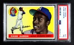 1955 Topps #47 Hank Aaron Front Thumbnail