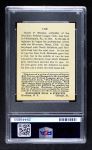 1915 Cracker Jack #140 Danny Murphy Back Thumbnail
