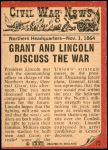 1965 A & BC England Civil War News #79   Council of War Back Thumbnail
