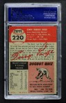 1953 Topps #220 Satchel Paige Back Thumbnail