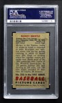 1951 Bowman #253 Mickey Mantle Back Thumbnail