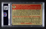 1952 Topps #311 Mickey Mantle Back Thumbnail