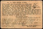 1933 DeLong Gum R333 #17  Pepper Martin  Back Thumbnail