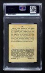 1914 Cracker Jack #18 Johnny Evers Back Thumbnail