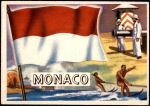 1956 Topps Flags of the World #79   Monaco Front Thumbnail