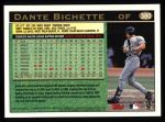 1997 Topps #380  Dante Bichette  Back Thumbnail