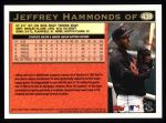 1997 Topps #438  Jeffrey Hammonds  Back Thumbnail