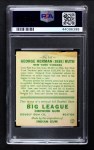 1933 Goudey #144 Babe Ruth Back Thumbnail