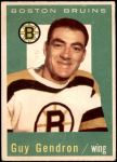 1959 Topps #24  Jean-Guy Gendron  Front Thumbnail
