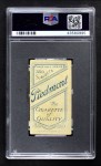 1909 T206 PCH Walter Johnson Back Thumbnail