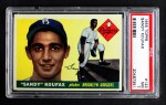 1955 Topps #123 Sandy Koufax Front Thumbnail