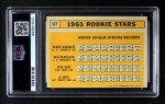 1963 Topps #537 - Pete Rose / Al Weis / Ken McMullen / Pedro Gonzalez Rookie Stars Back Thumbnail