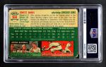 1954 Topps #94 Ernie Banks Back Thumbnail