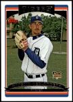 2006 Topps #641   -  Justin Verlander Rookie Card Front Thumbnail