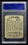 1948 Leaf #4 Stan Musial Back Thumbnail