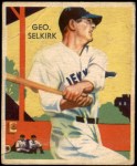 1935 Diamond Stars #88 George Selkirk Front Thumbnail