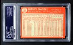 1964 Topps #50 Mickey Mantle Back Thumbnail