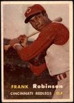 1957 Topps #35 Frank Robinson Front Thumbnail